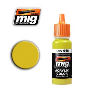 MIG Jimenez MIG 0048  YELLOW (17 ML) (GELB)