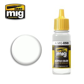 MIG Jimenez MIG 0050 MATT WHITE (17 ML) (MAT WIT)