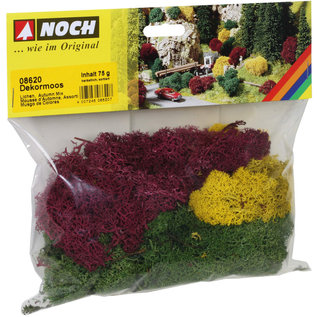 NOCH Noch 08620 Decoratiemos, herfstkleuren, 75 g