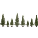 NOCH Noch 26820 Model Fir Trees, 25 pieces, 5 - 14 cm high