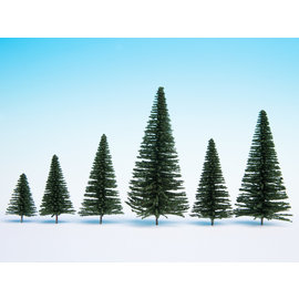 NOCH Noch 26830 Fir Trees with Planting Pin, 25 pieces, 5 - 14 cm high