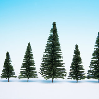 NOCH Noch 26830 Stecktannen, 25 Stück, 5 - 14 cm hoch