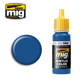 MIG Jimenez MIG 0086 BLUE (RAL 5019) (17 ML) (blauw)