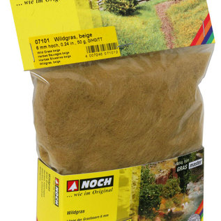 NOCH Noch 07101 Wildgras , beige, 6 mm, 50 g