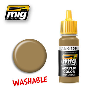 MIG Jimenez MIG 0105 WASHABLE DUST (RAL 8000) (17 ML)