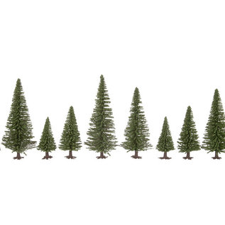 NOCH Noch 26822 Model Fir Trees extra high, 10 pieces, 16-19 cm high