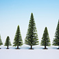 NOCH Noch 26827 Model Fir Trees extra high, 10 pieces, 16-19 cm high