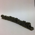 Javis Javis JCRDSWOO  Stapelmuur gebogen, grof (Schaal H0/00, Resin), ca 15 cm