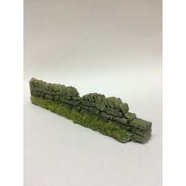 Javis Javis PW1LBDAM Dry stone wall damaged light brown (Gauge H0/00, Resin), approx. 13,5 cm