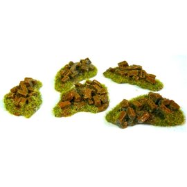 Javis Javis JR1 Bouwpuin (Schaal H0/00, Resin), 2 stuks, ca 4,5 cm