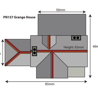 Metcalfe Metcalfe PN157 Landhaus (Spur N)