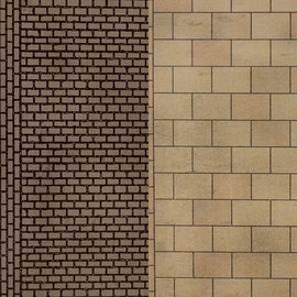 Metcalfe Metcalfe PN903 Mauerplatten Gehwegplatten und  "Kopfsteinpflaster" (Richtlinie des Herstellers: N 1:160)