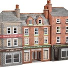 Metcalfe Metcalfe PN972 Café en winkels in halfreliëf (schaal N)