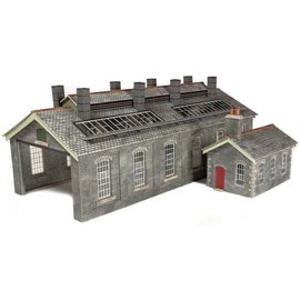 Metcalfe Metcalfe PO337 Double track engine shed Settle/Carlisle (H0/OO gauge)