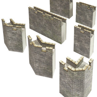 Metcalfe Metcalfe PO293 Curtain walls (H0/OO gauge)
