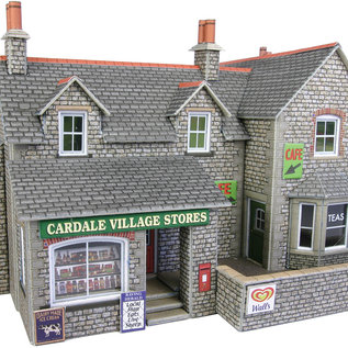 Metcalfe Metcalfe PO254 Village shop & cafe (H0/OO gauge)