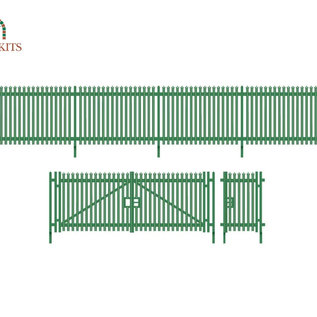 Wills Wills Modern SSM317 Pallisade Fencing (Gauge H0/00)