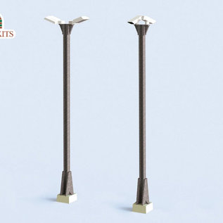 Wills Wills Modern SSM321 CCTV-paal, camera's en lichten (schaal H0/00)