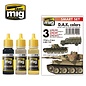 MIG Jimenez MIG 7102 AFRICA KORPS SET (3x 17ML)