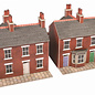 Metcalfe Metcalfe PN103 Terrace Houses in Red Brick (N gauge)