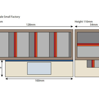 Metcalfe Metcalfe PN183 Small Factory (N gauge)