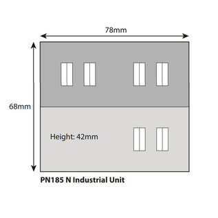 Metcalfe Metcalfe PN185 Industriegebouw (Schaal N)