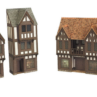 Metcalfe Metcalfe PN190 Low relief half timbered shop front (gauge N)