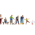 NOCH Noch 15629 Boeren (Schaal H0), 9 figuren