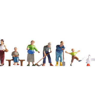 NOCH Noch 15629 Landwirte (Spur H0), 9 Figuren