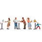 NOCH Noch 15833 Stehcafé (Spur H0), 6 Figuren