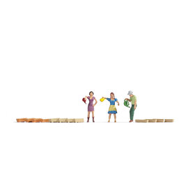 NOCH Noch 15570 Watering the Flowers (Gauge H0), 3 figures