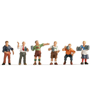 NOCH Noch 15558  Group of regulars (Gauge H0), 6 figures
