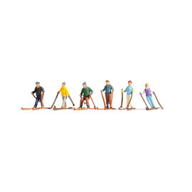 NOCH Noch 15828 Skiers (Gauge H0), 6 figures