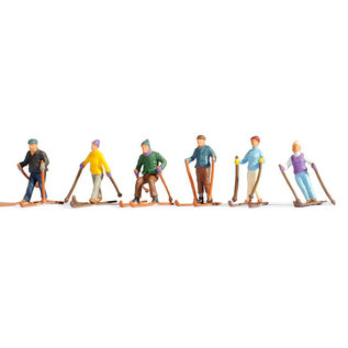 NOCH Noch 15828 Skiers (Gauge H0), 6 figures