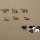 P & D Marsh Models P & D Marsh PW101 Dogs (Gauge H0/OO)