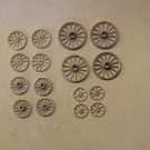 P & D Marsh Models P & D Marsh PW108 Wheels (Gauge H0/OO)