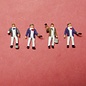 P & D Marsh Models P & D Marsh Z05  Painters (Gauge H0), 4 figures