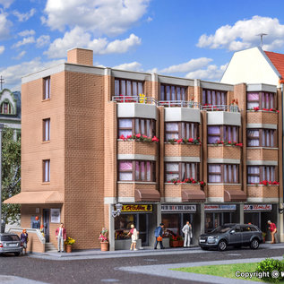 Kibri Kibri 38222 Apartments and shops (Gauge H0)