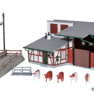 Kibri Kibri 39096 Stable with cattle-loading (Gauge H0)