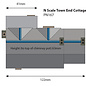 Metcalfe Metcalfe PN167 Town end cottage (Gauge N)