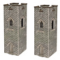 Metcalfe Metcalfe PN192 Watch towers (Gauge N)