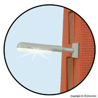 Viessmann  Viessmann 6089 Industrieleuchte LED Weiss (Spur 0)