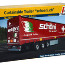 Italeri Italeri 3918 Schuifzeiltrailer "Schoeni.ch" (Schaal 1:24)