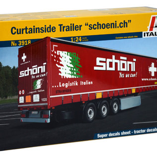 Italeri Italeri 3918 Curtainside trailer "Schoeni.ch" (Scale 1 : 24)