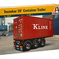 Italeri Italeri 3887 Technokar 20' Container Anhänger (Maßstab 1: 24)