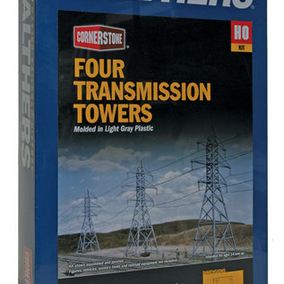 Walthers Walthers 933-3121 Electricity pylons,  4 pieces (Gauge H0)