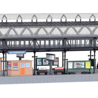 Kibri Kibri 37758 Platform roof grey (Gauge N)