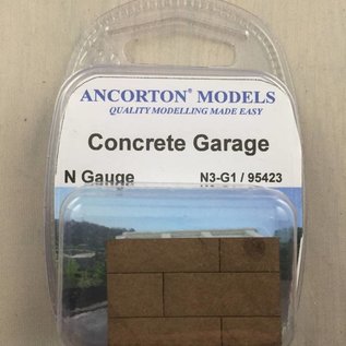Ancorton Models Ancorton N3-G1 Garagenbox aus Beton (Spur N, 3D print)
