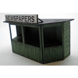 Ancorton Models Ancorton OOST4 Platform kiosk (H0/OO gauge, lasercut)