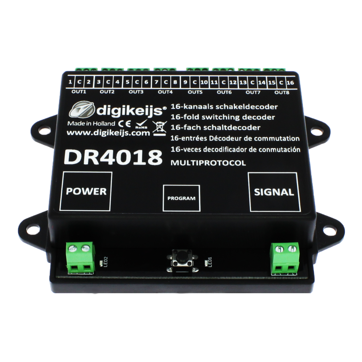 Digikeijs DR4018 switch decoder
